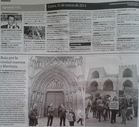 Periódico Levante 31.03.14